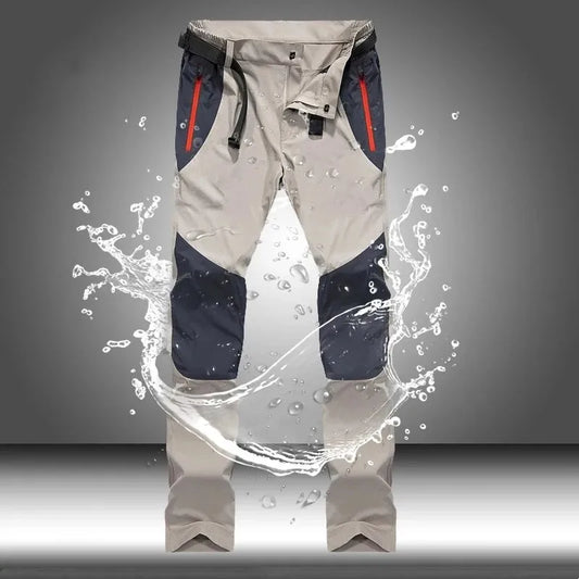Tactical Waterproof Cargo Pants Men Spring Summer Quick Dry Long Trousers Outdoor Sports Trekking Camping Fishing Pants 4XL
