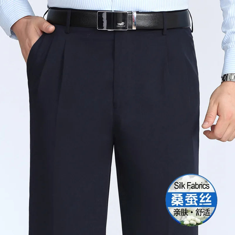 Man pants Men's clothing Pants men pantalones high waist trousers spring summer style britches streetwear casual pants office