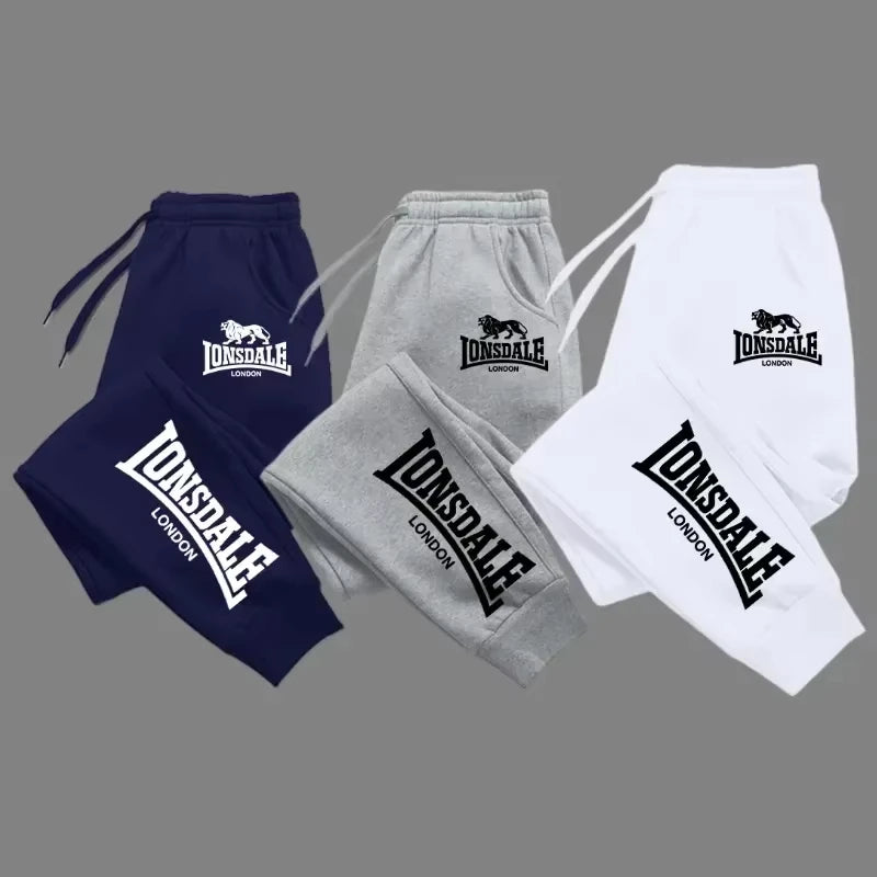 Men Printed Pants EVERLAST Men Women Running Pants Joggers Sweatpant Sport Casual Trousers Fitness Gym Breathable Pants