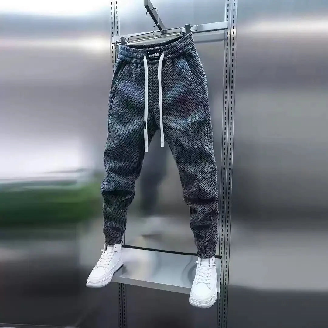 Trousers Man Pants for Men Men's Sweatpants Y2k Clothes Big Size Sport Gym Sports Mens Clothing Winter Workout Pants Baggy Wide